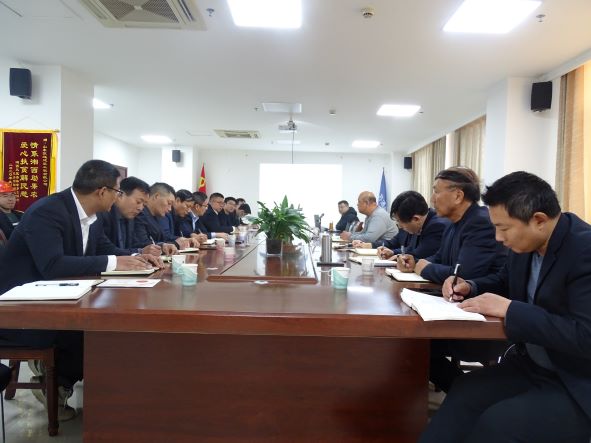 市住建局至我公司進行安全生產(chǎn)知識指導(dǎo)和培訓(xùn)